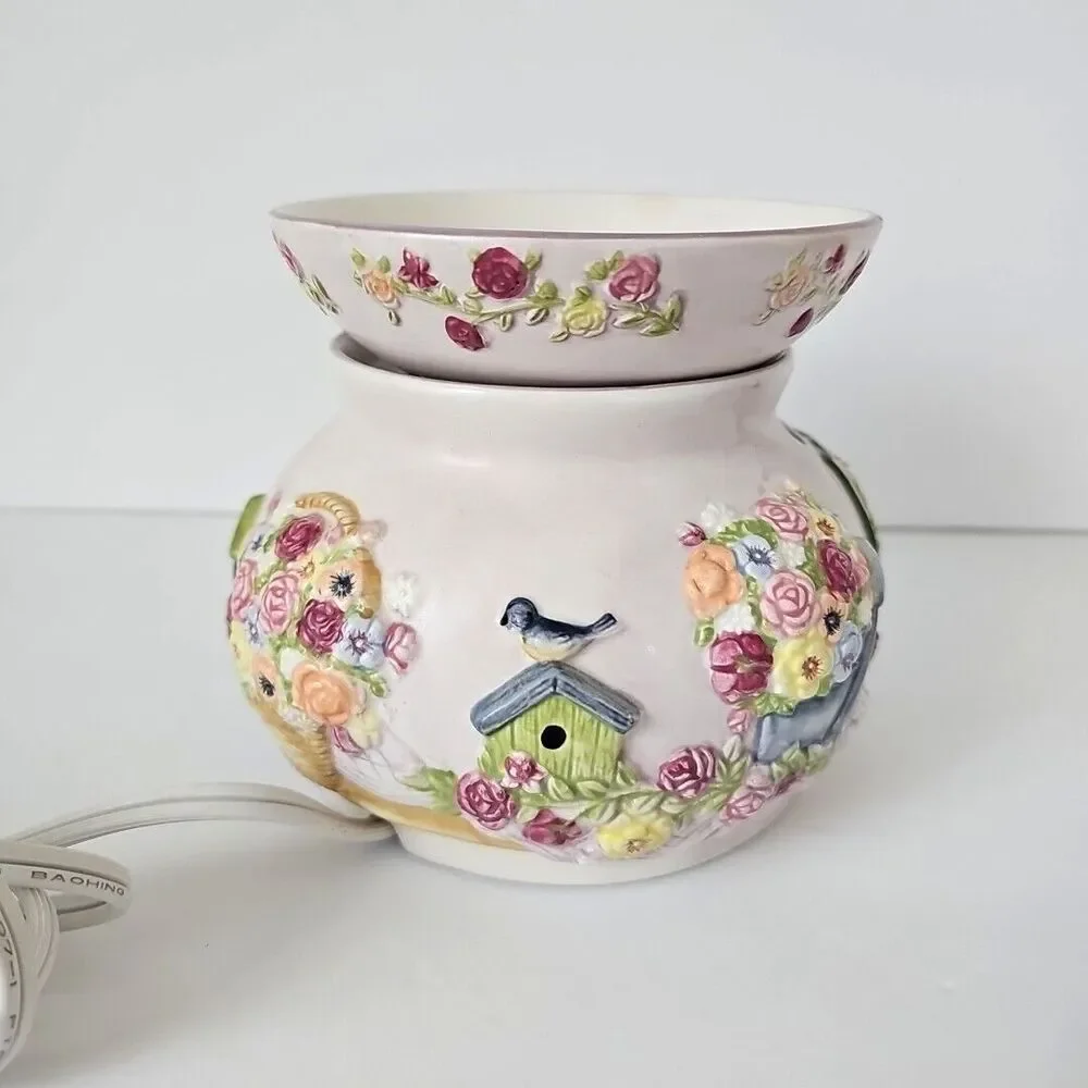 Laurie Korsgaden Watercolors Spring Blossom Electric Wax Melts Warmer Flowers